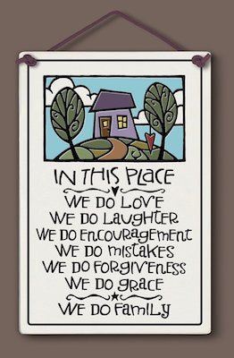 In This Place Wall Plaque - Heart of the Home PA