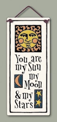 Sun, Moon &amp; Stars Wall Plaque - Heart of the Home PA