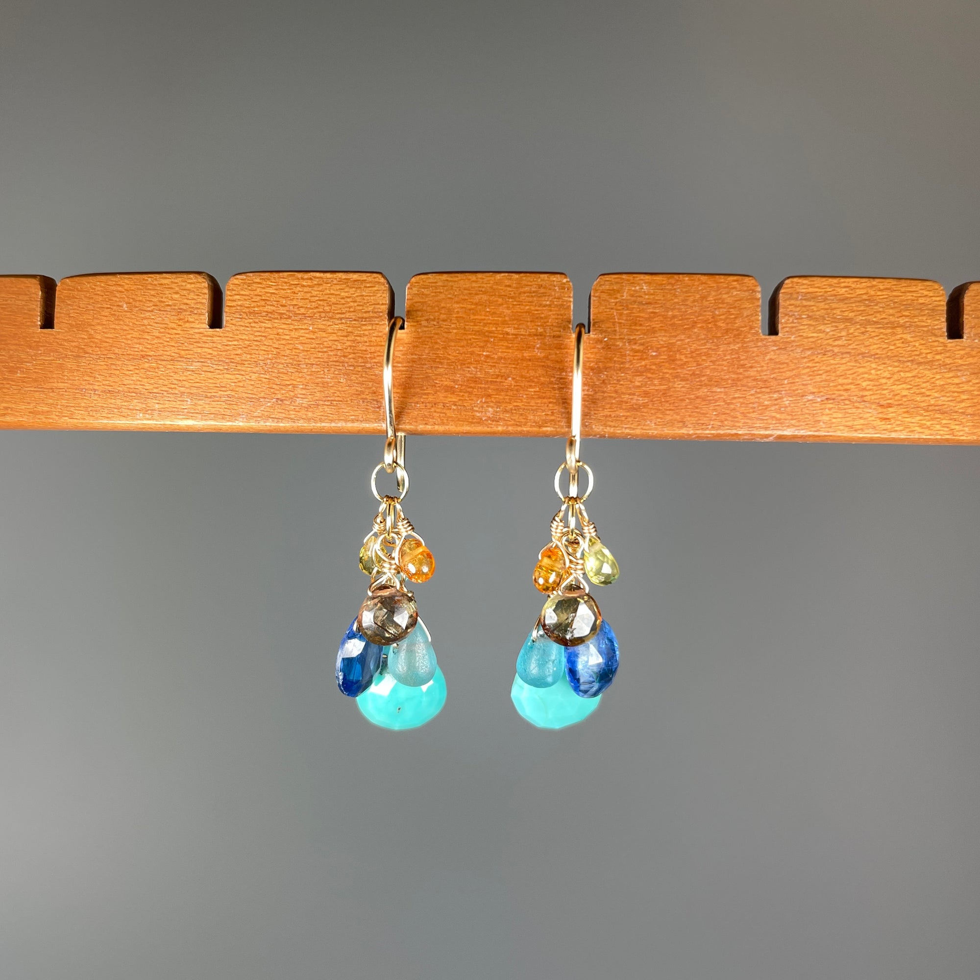 Prismatic Springs Cluster Earrings - Heart of the Home PA