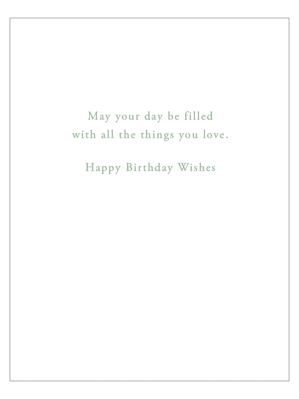 Cottage Garden Birthday Card - Heart of the Home PA