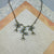 Forget Me Not Triple Cascade Necklace - Heart of the Home PA