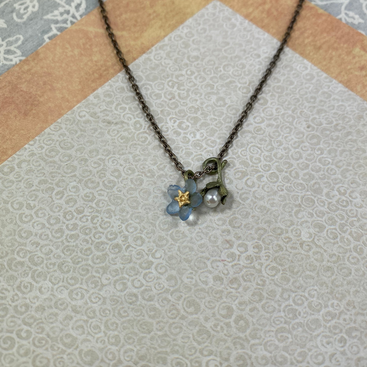 Forget Me Not Pendant Petite Flower - Heart of the Home PA
