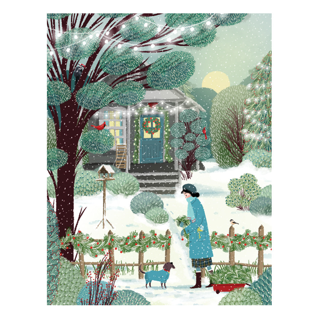 Winter Welcome Holiday Card - Heart of the Home PA