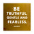 "Be Truthful" Wall Art - Heart of the Home PA