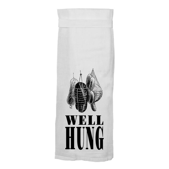Well Hung Hang Tight Towel - Heart of the Home PA