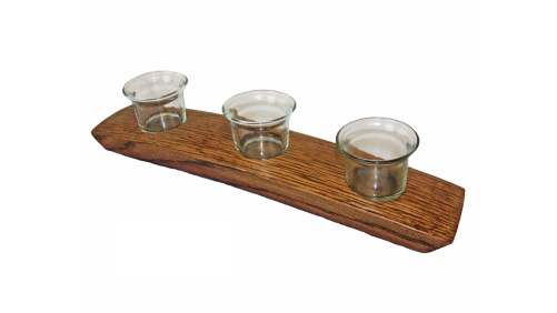 Three Votive Candle Holder - Heart of the Home PA