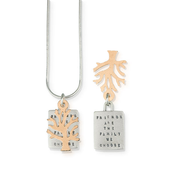 Friends Are The Family We Choose Pendant - Heart of the Home PA