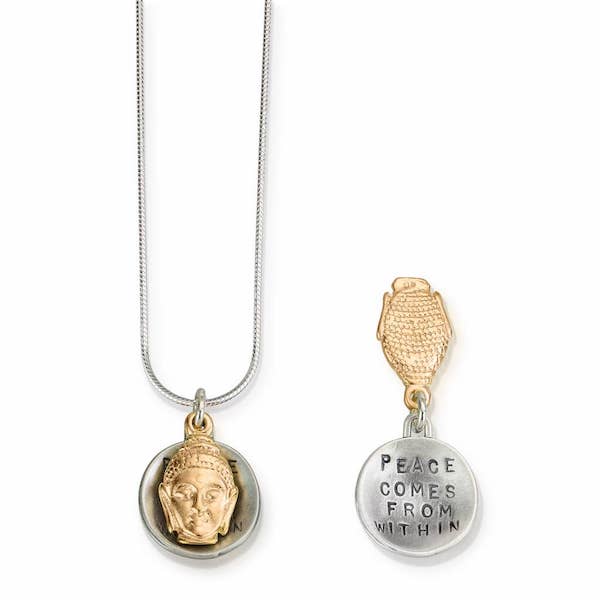 Peace Comes From Within Pendant - Heart of the Home PA