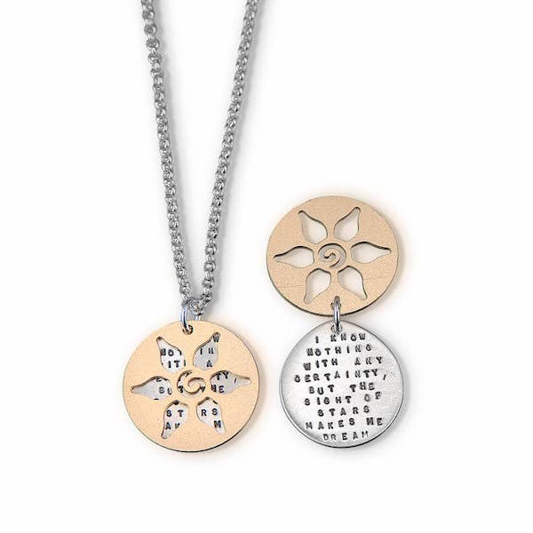 The Sight of Stars Van Gogh Pendant - Heart of the Home PA