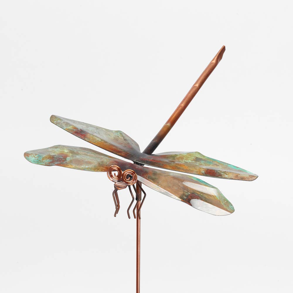 Large Dragonfly Garden Stake - Heart of the Home PA