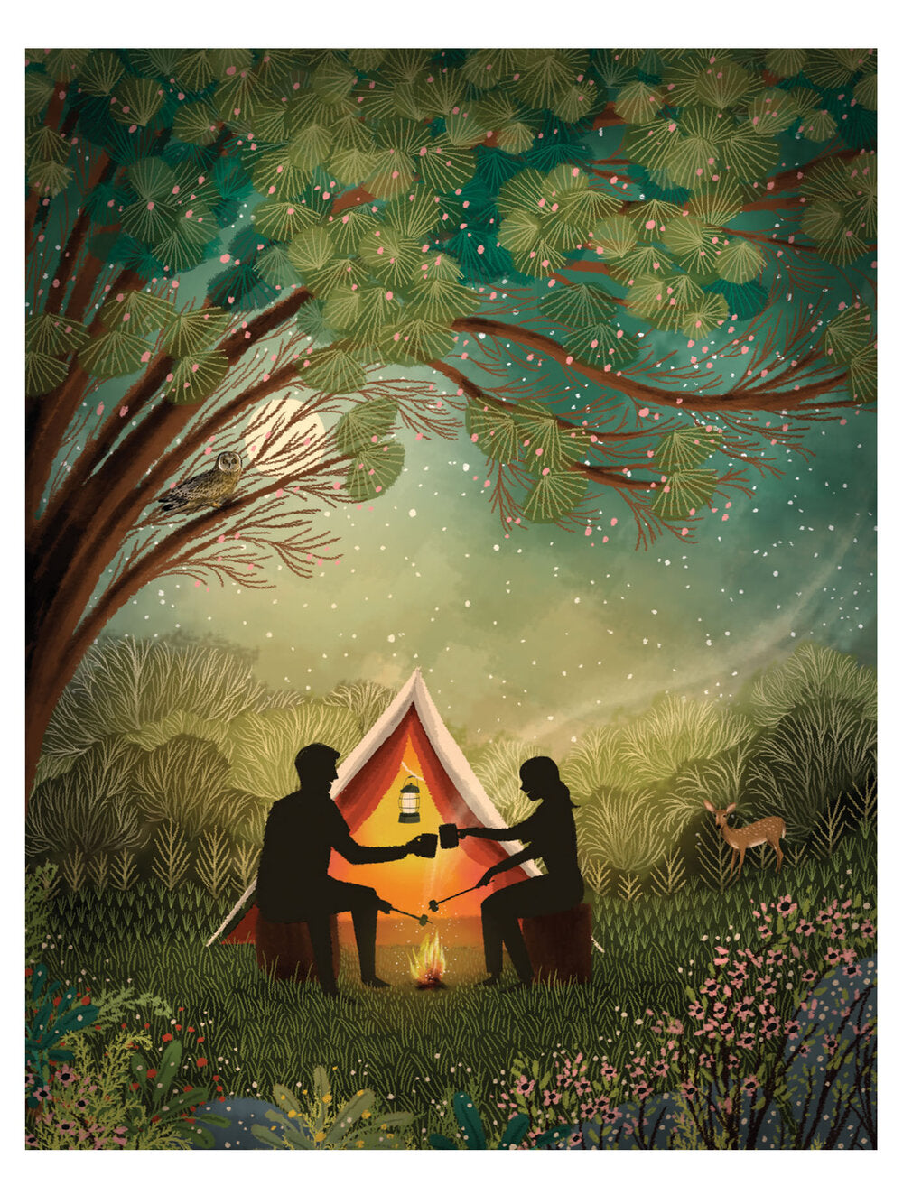 Camping Anniversary Card - Heart of the Home PA