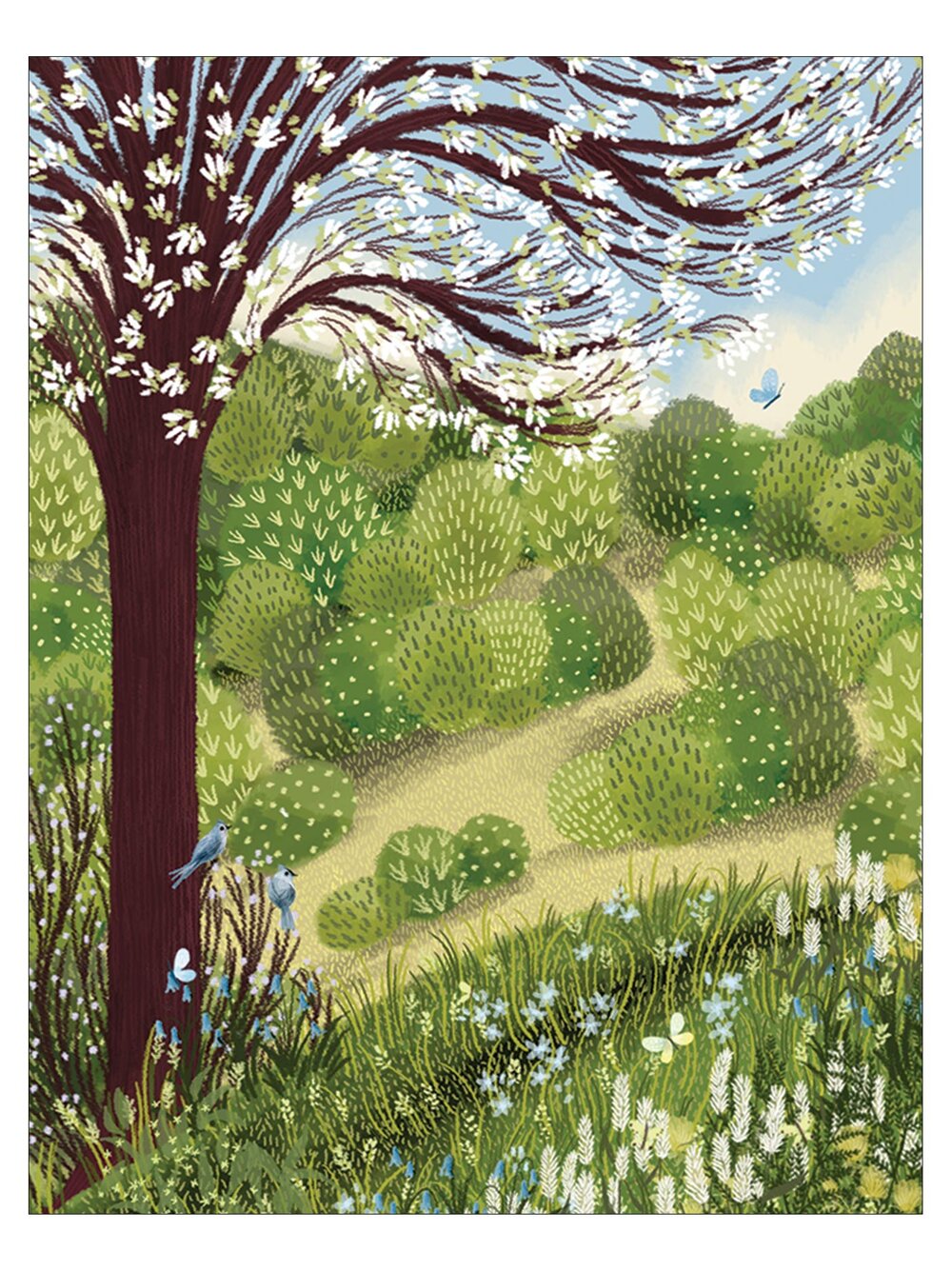 Wildflowers Sympathy Card - Heart of the Home PA