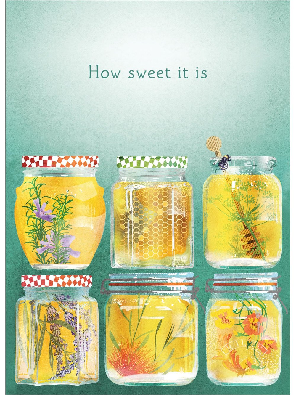 Honey Jars Birthday Card - Heart of the Home PA