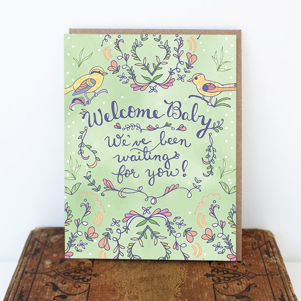 Waiting for Baby Card - Heart of the Home PA