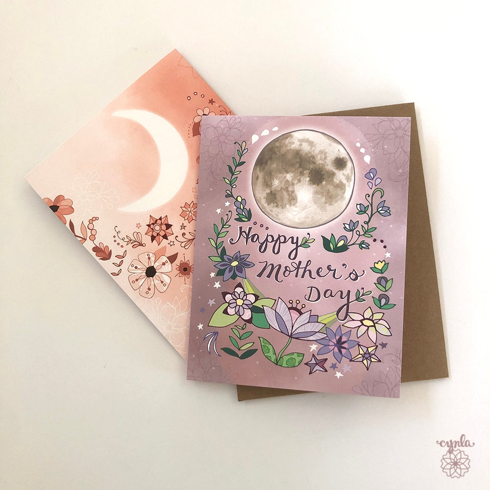 Mothers Day Moon Card - Heart of the Home PA