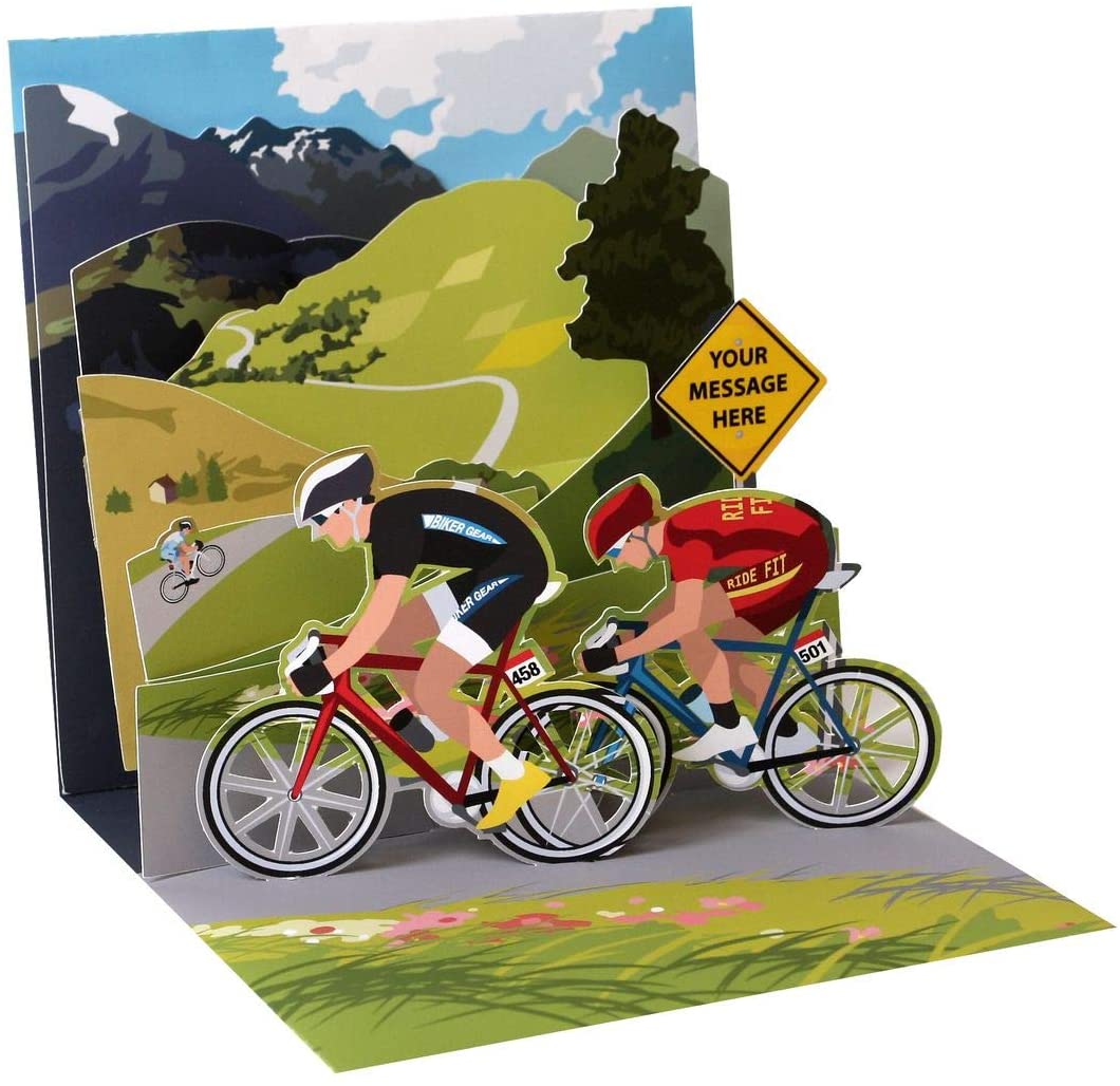 Cycling Pop-Up Card - Heart of the Home PA