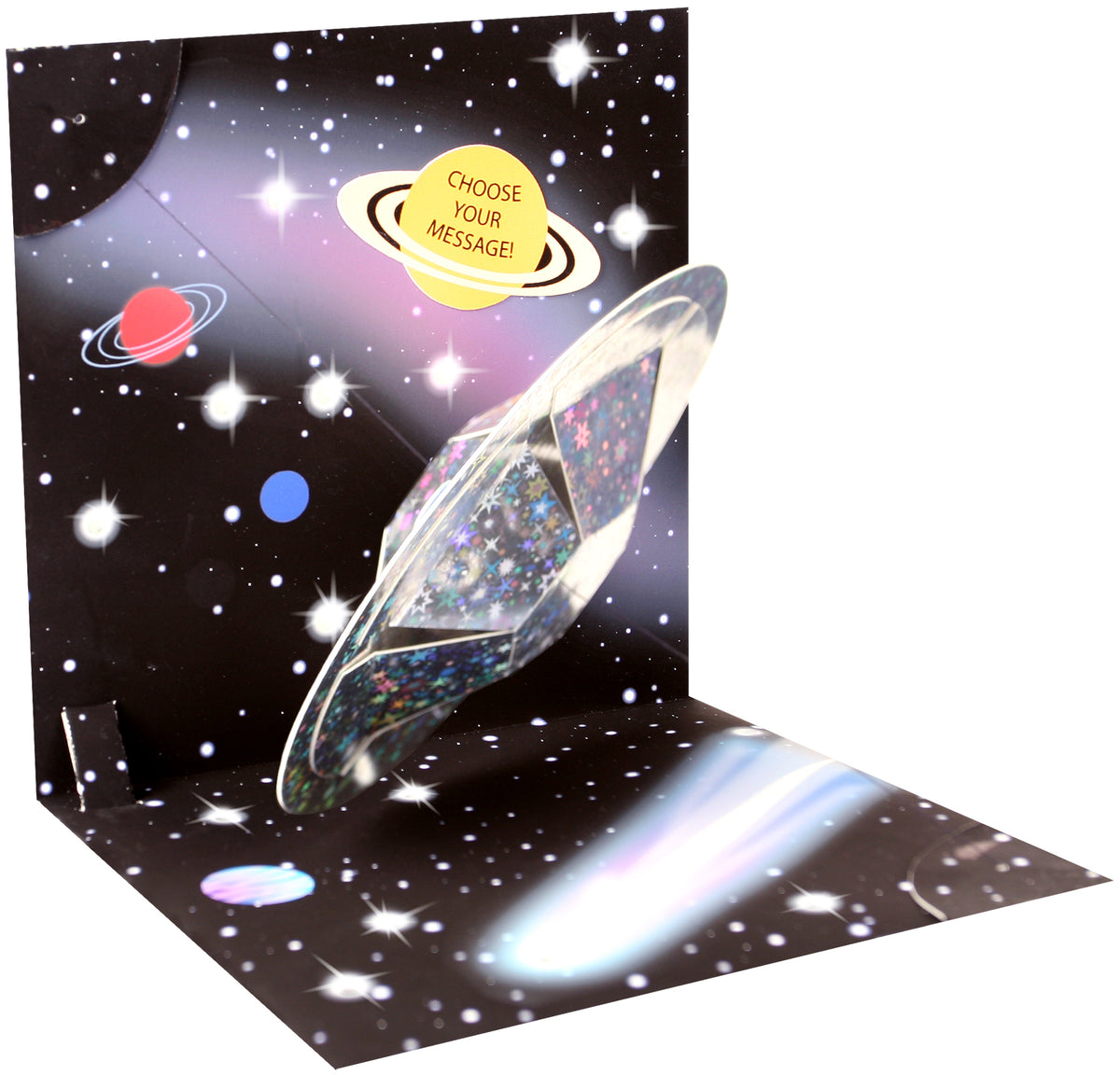 Lit Outer Space Pop-Up Card - Heart of the Home PA