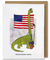 Barachisaurus Obama Greeting Card - Heart of the Home PA