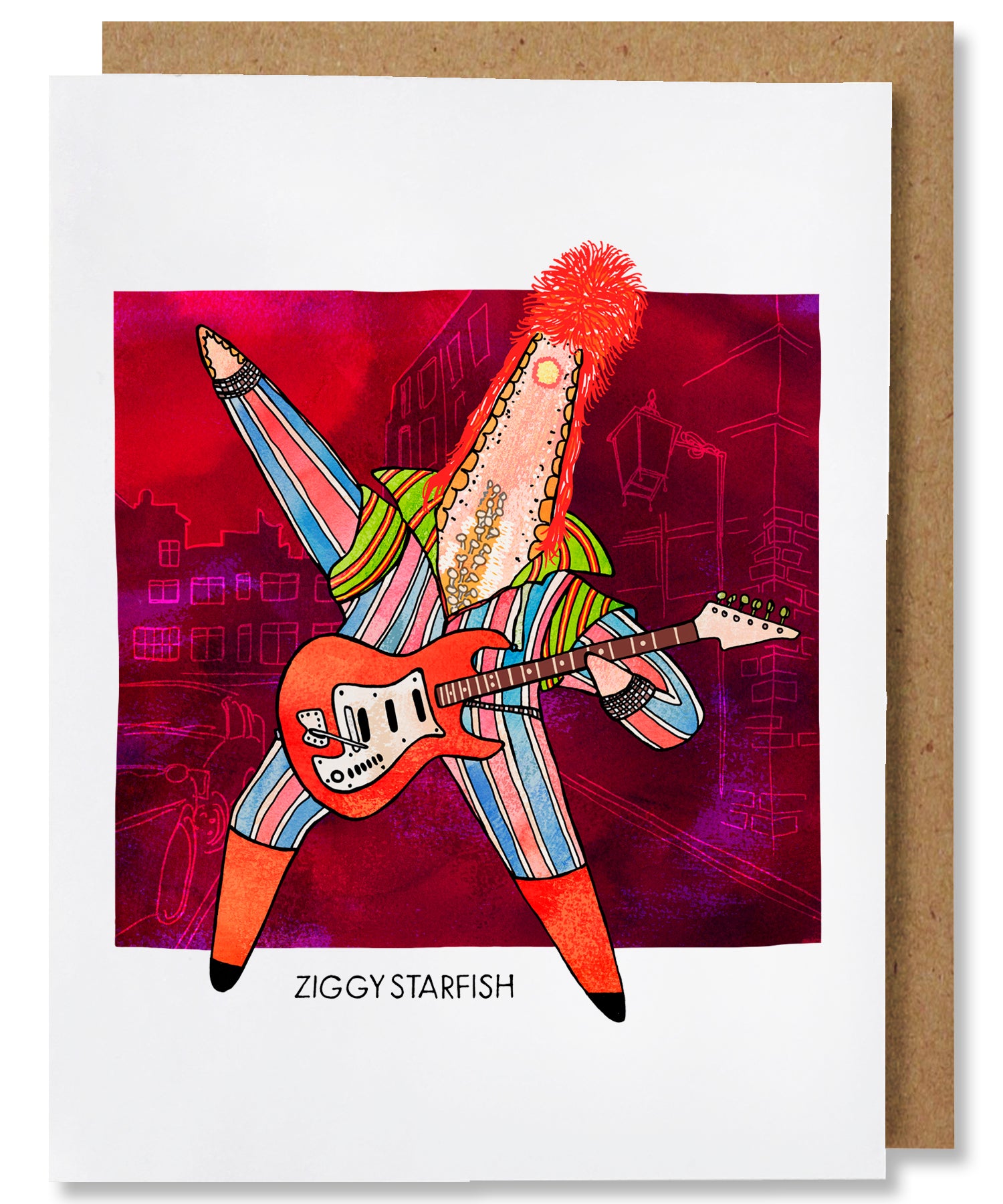 Ziggy Starfish Greeting Card - Heart of the Home PA