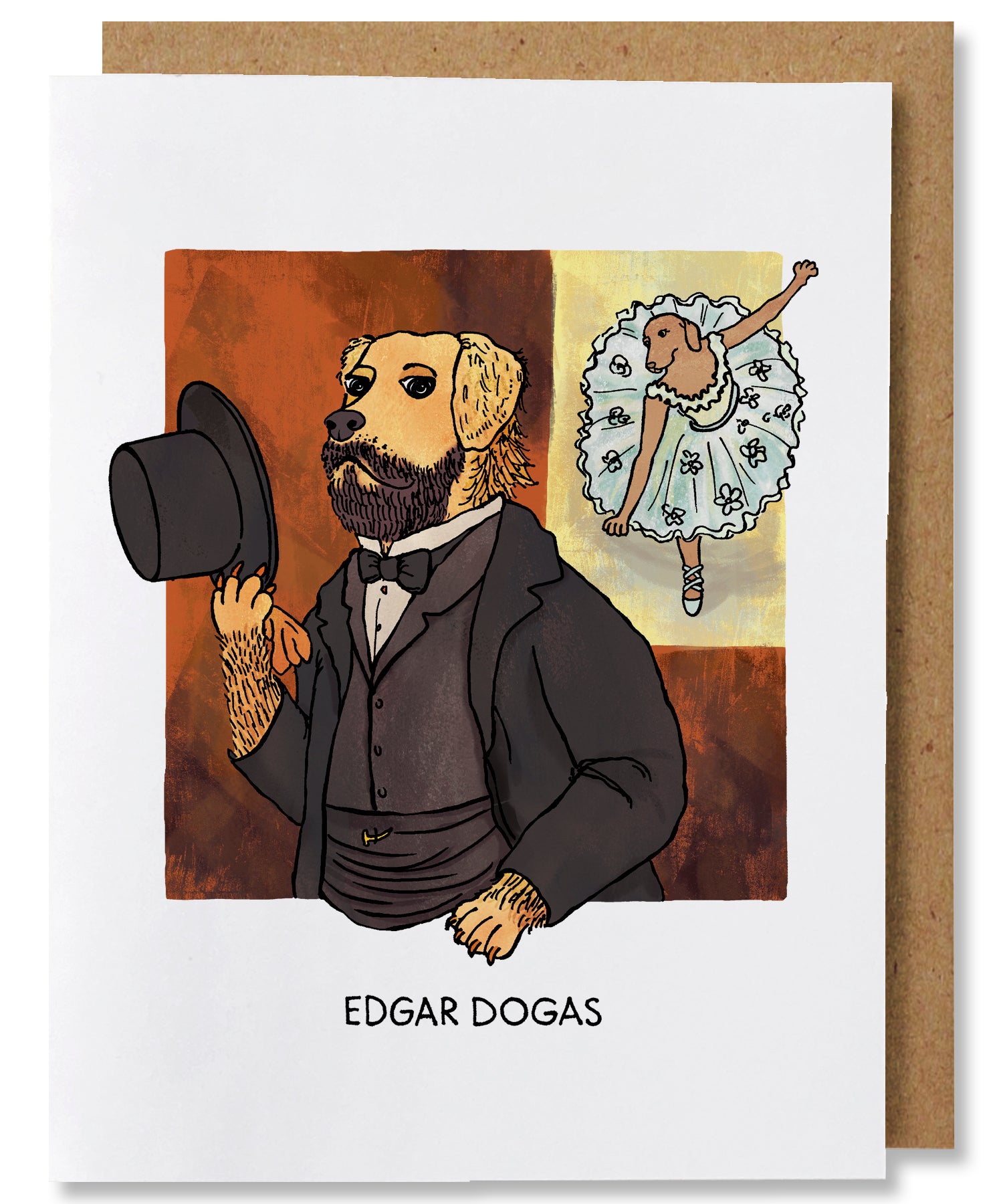 Edgar Dogas Greeting Card - Heart of the Home PA