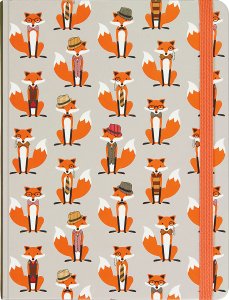 Dapper Foxes Lined Journal - Heart of the Home PA