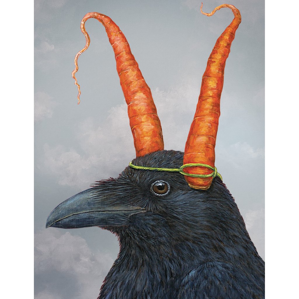 Nevermore Raven Card - Heart of the Home PA