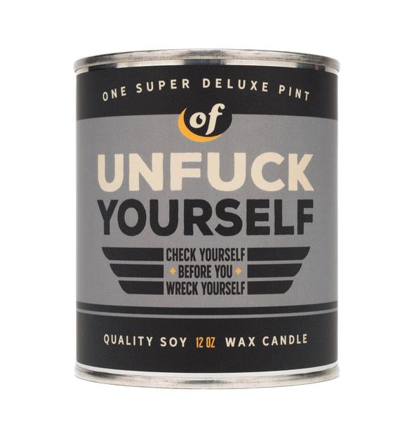Paint Can-dle - Unf*ck Yourself - Heart of the Home PA