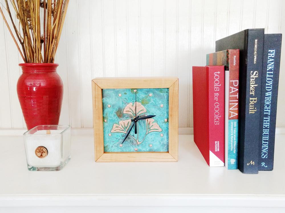 Ginkgo Box Clock - Heart of the Home PA