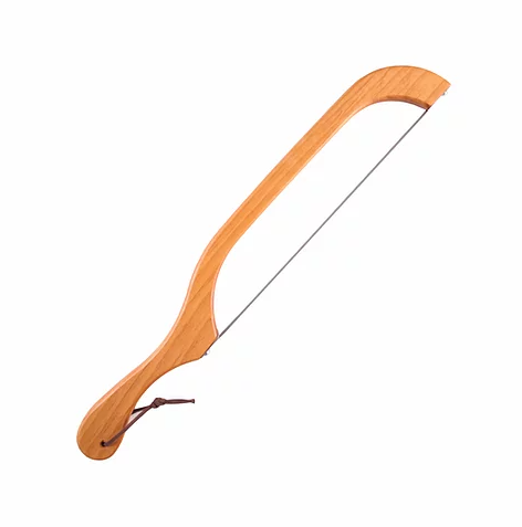 Left Handed Bread and Bagel Slicer - Maple Finish - Heart of the Home PA