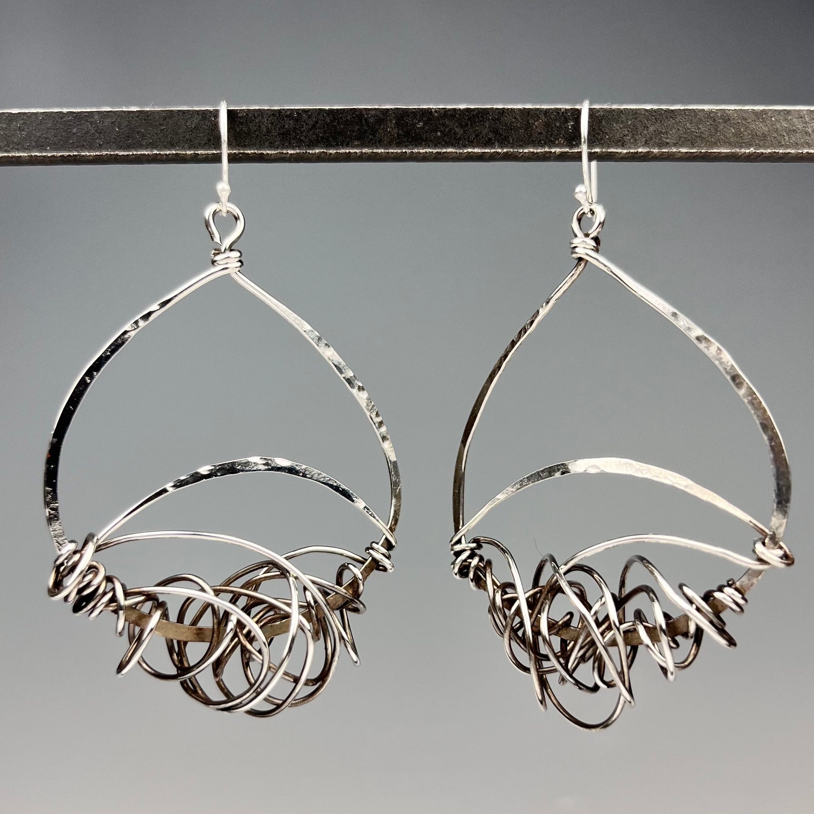 Silver Knot Earrings - Heart of the Home PA