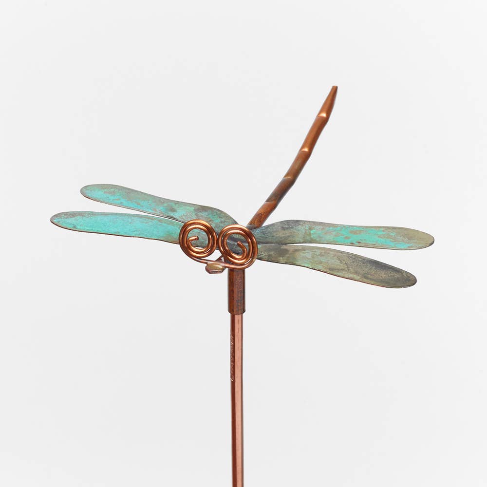 Small Dragonfly Garden Stake - Heart of the Home PA