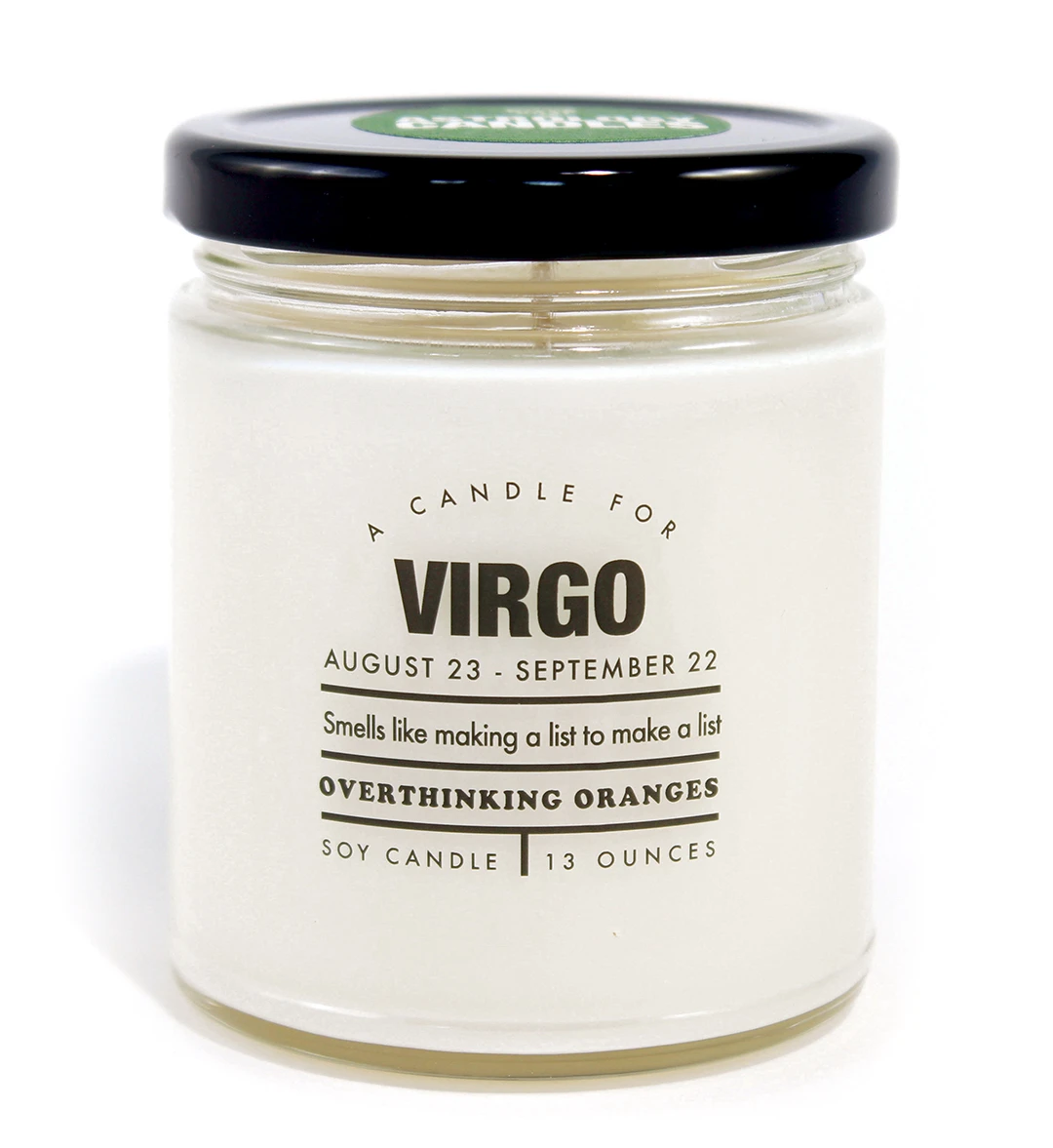 Astrology Candle Virgo - Heart of the Home PA