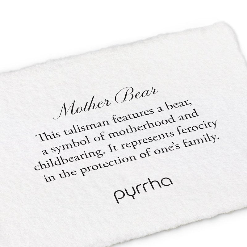 Mother Bear Talisman Pendant - Heart of the Home PA