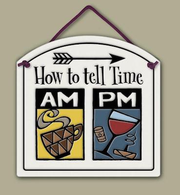 AM PM Wall Plaque - Heart of the Home PA