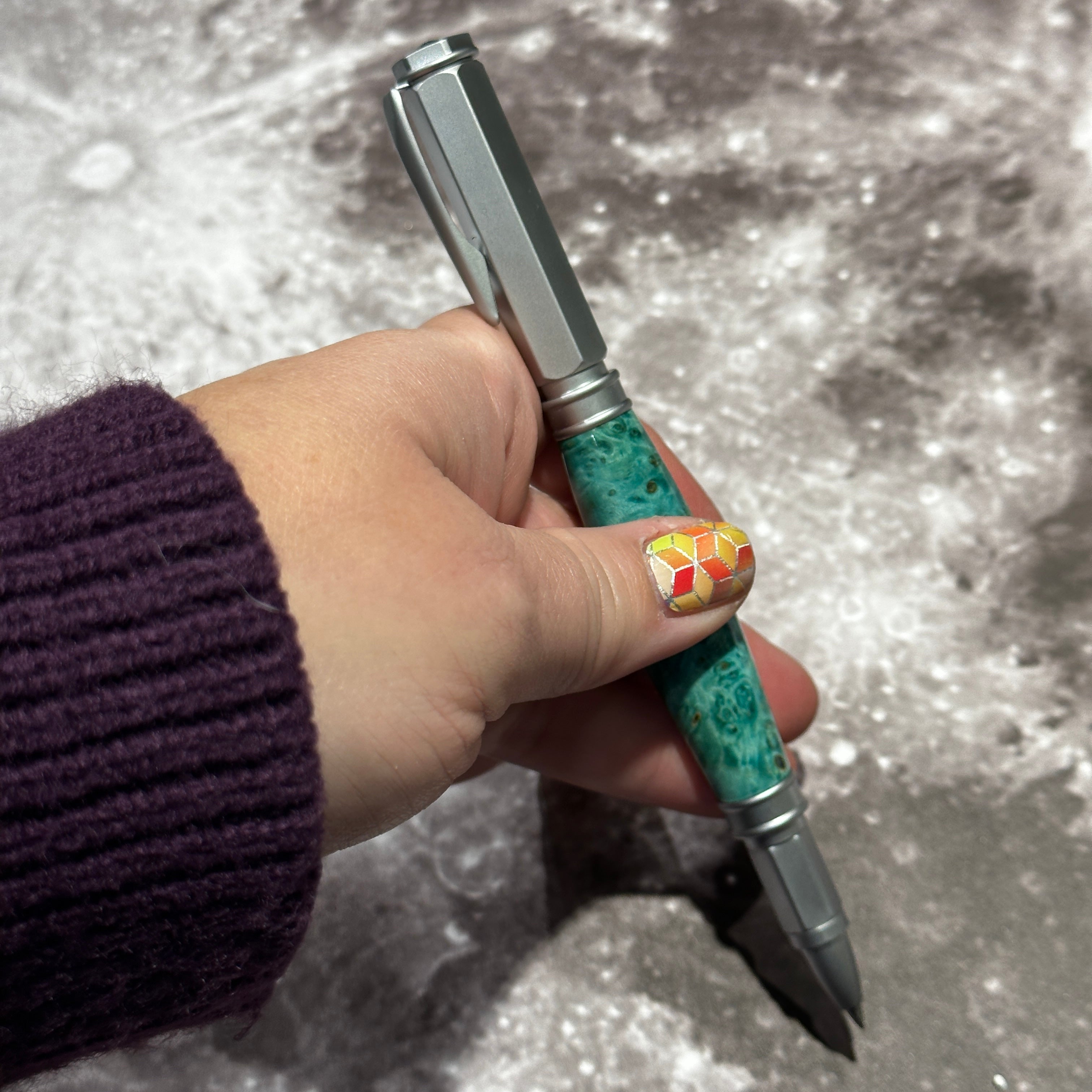 Blue Maple Rollerball Pen - Heart of the Home PA