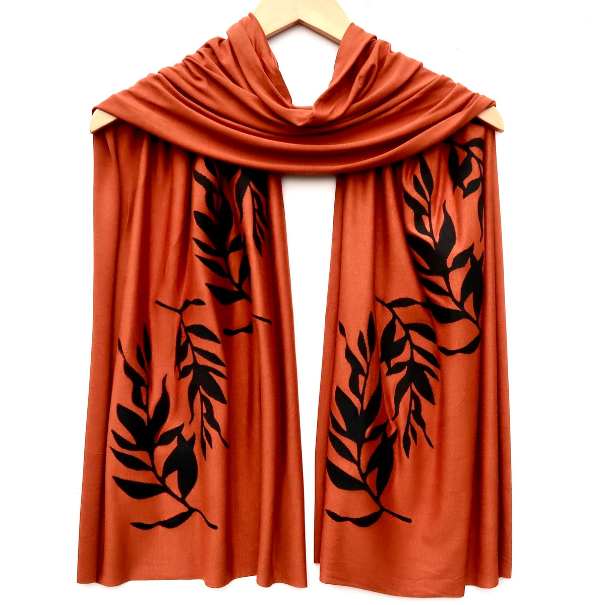 Laurel Scarf in Rust - Heart of the Home PA