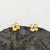 Clover Pod Gold Vermeil Earrings - Heart of the Home PA
