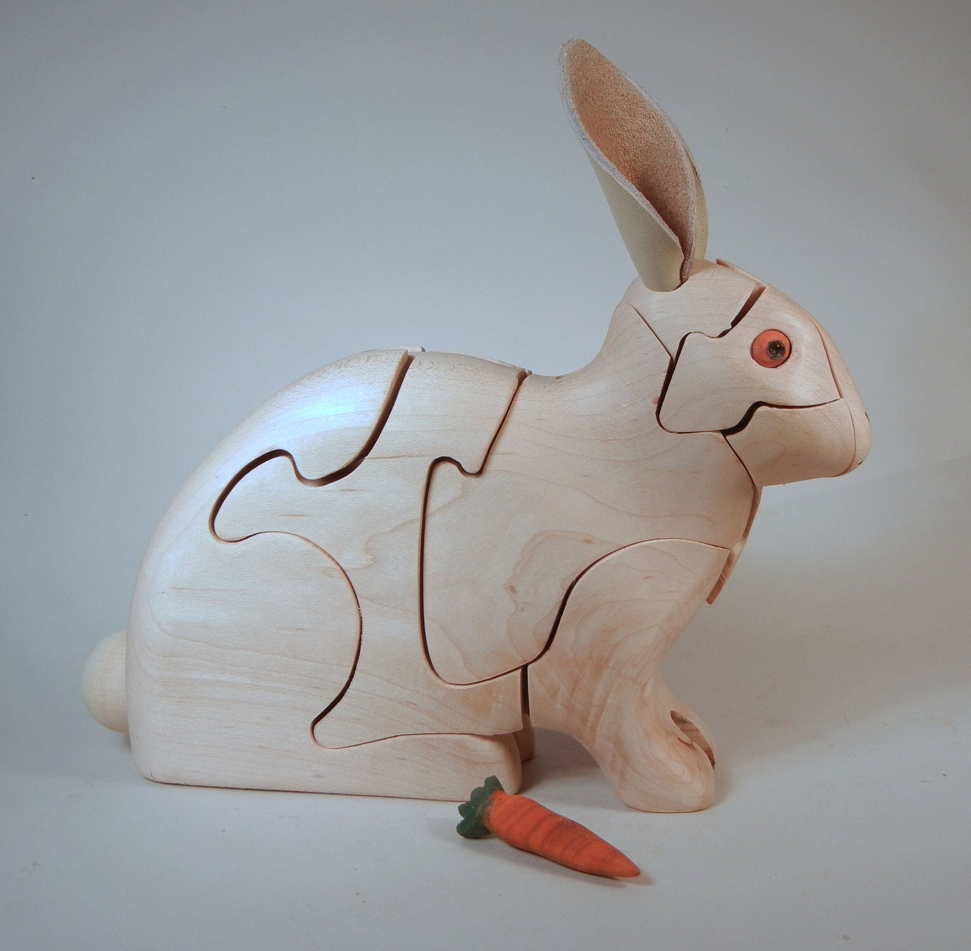 Rabbit Puzzle in Maple - Heart of the Home PA