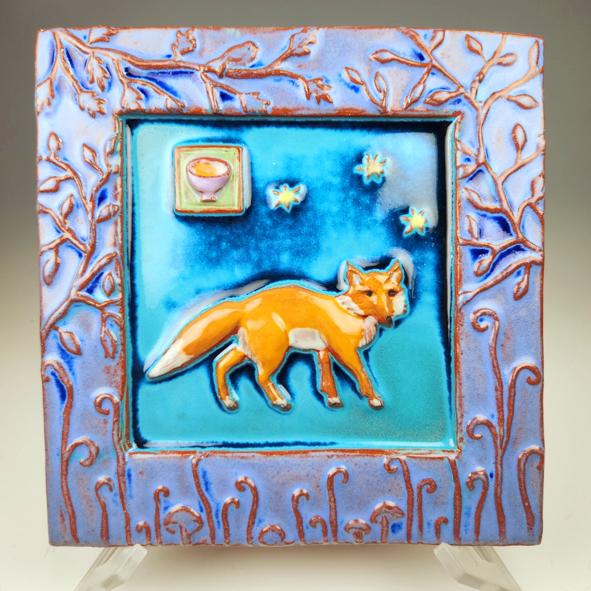 Woodland Fox Wall Tile - Heart of the Home PA