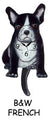 Frenchie Wagging Dog Clock - Heart of the Home PA
