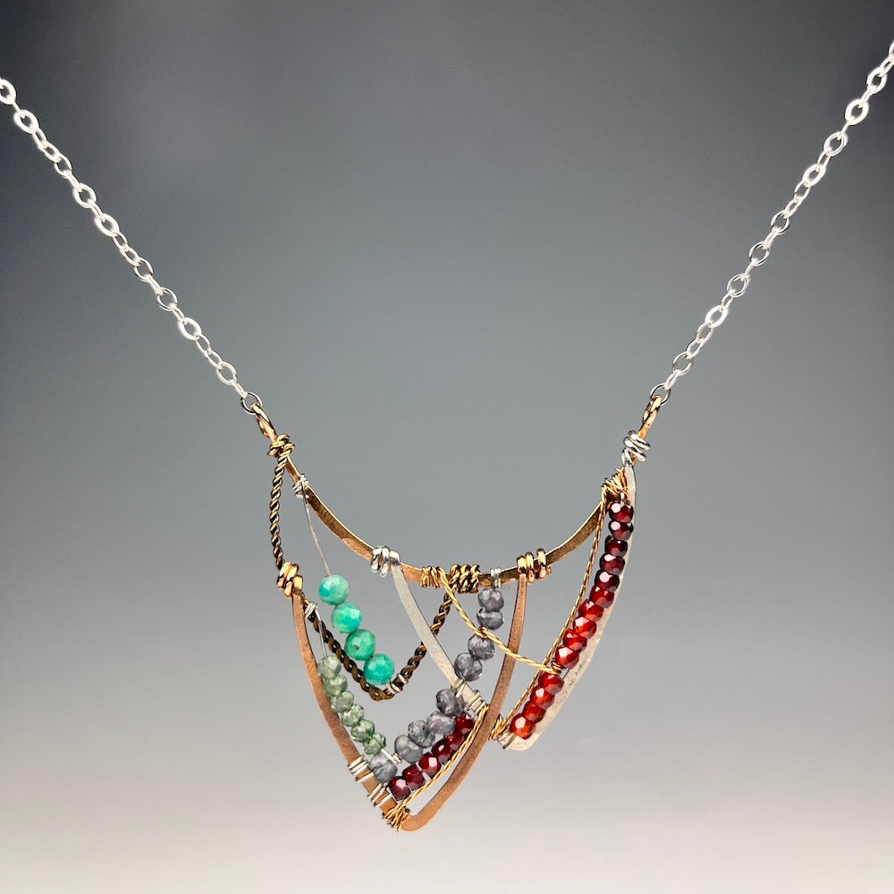 Majestic Mountain Necklace - Heart of the Home PA