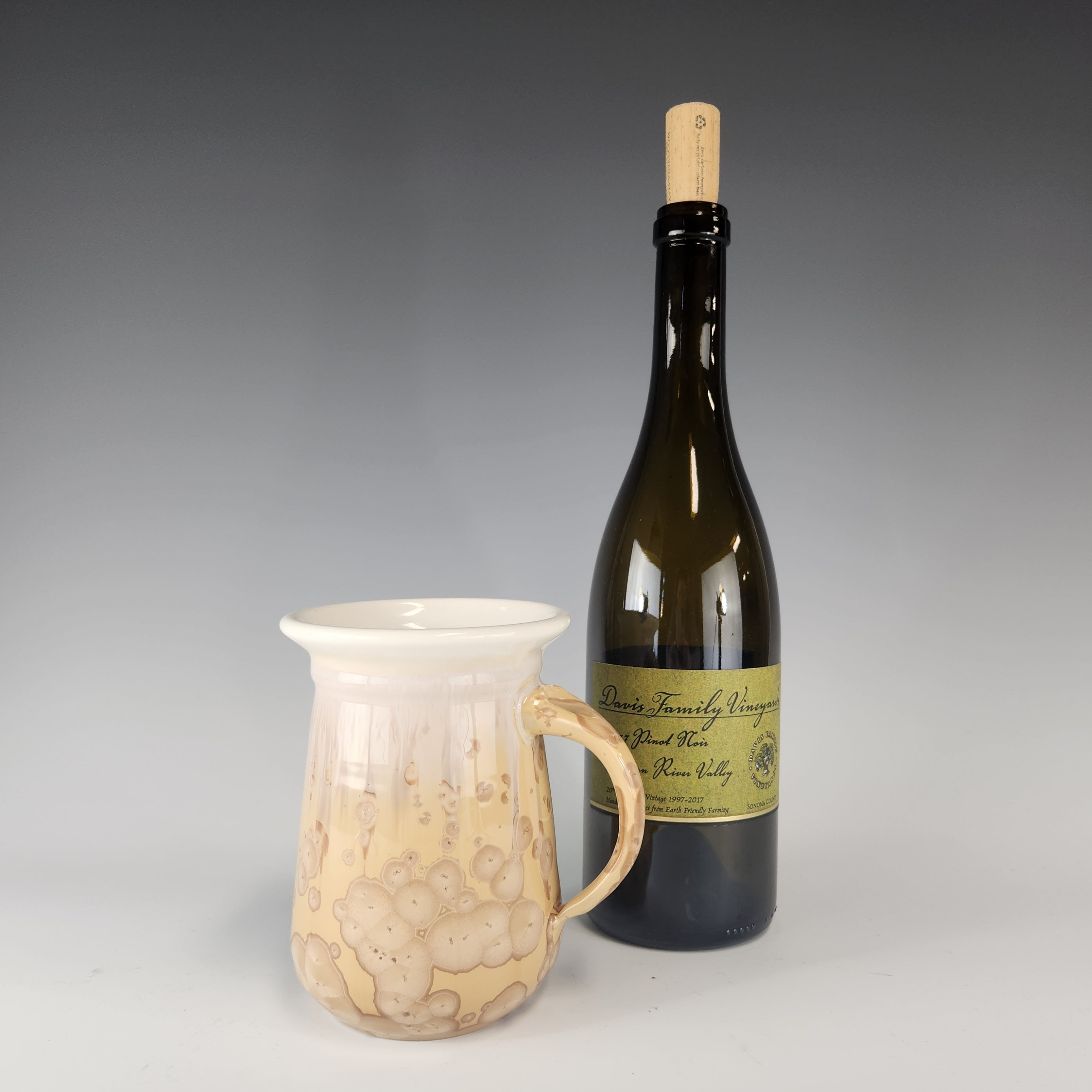 Mug in Mocha and White Glaze - Heart of the Home PA