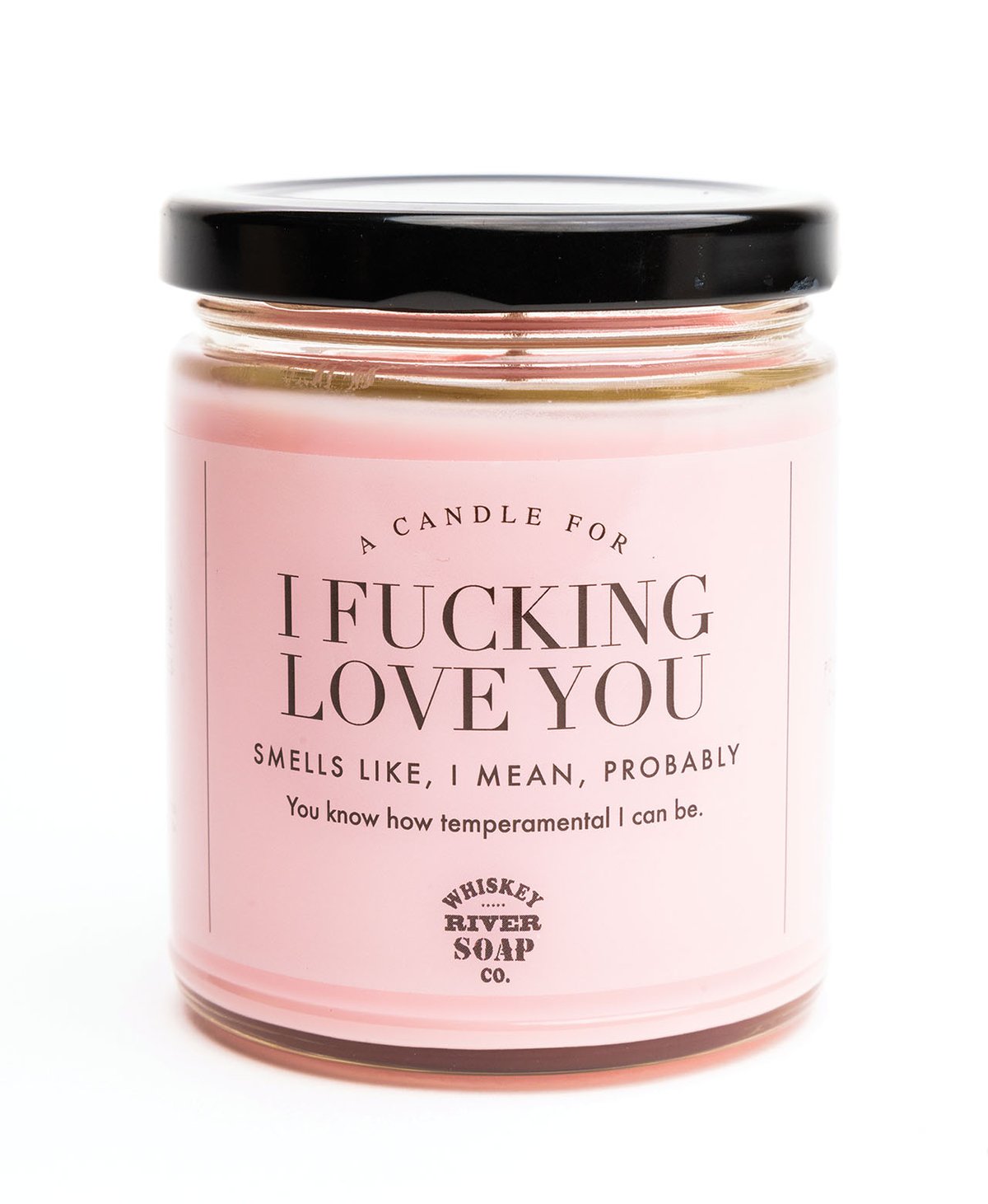 WTF Candle for I F*cking Love You - Heart of the Home PA