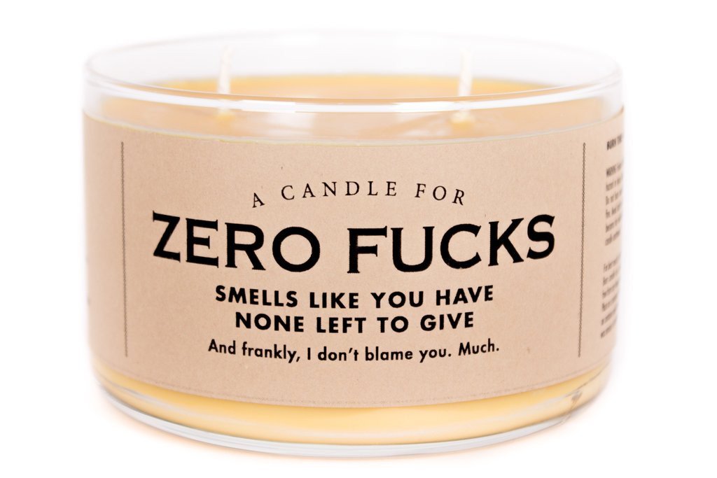 A Candle for Zero Fucks - Heart of the Home PA