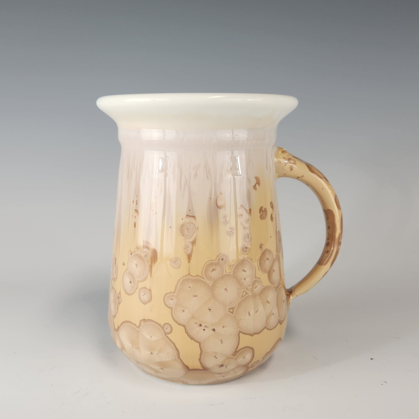 Mug in Mocha and White Glaze - Heart of the Home PA