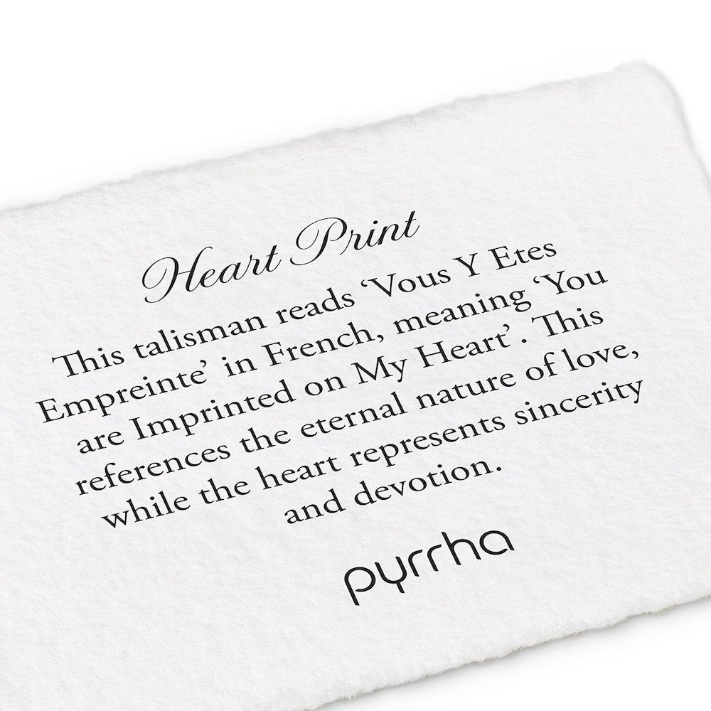 Heart Print Talisman - Heart of the Home PA
