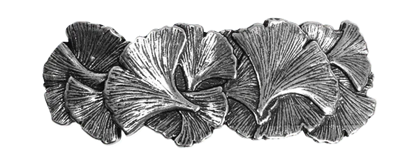 Oberon Ginkgo Barrette - Heart of the Home PA