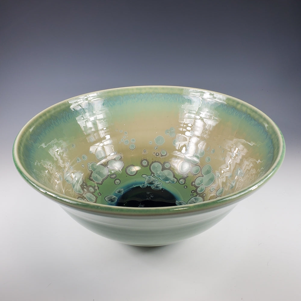 Small Serving Bowl in Patina Green - Heart of the Home PA
