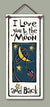Moon and Back Wall Plaque - Heart of the Home PA