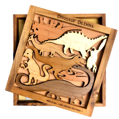 Dinosaur Dilemma Puzzle - Heart of the Home PA
